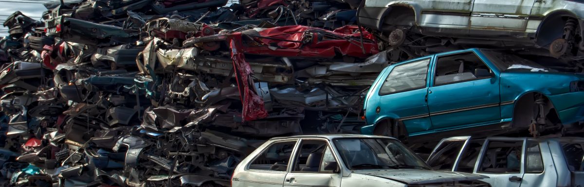 Old Metal On Scrapyard