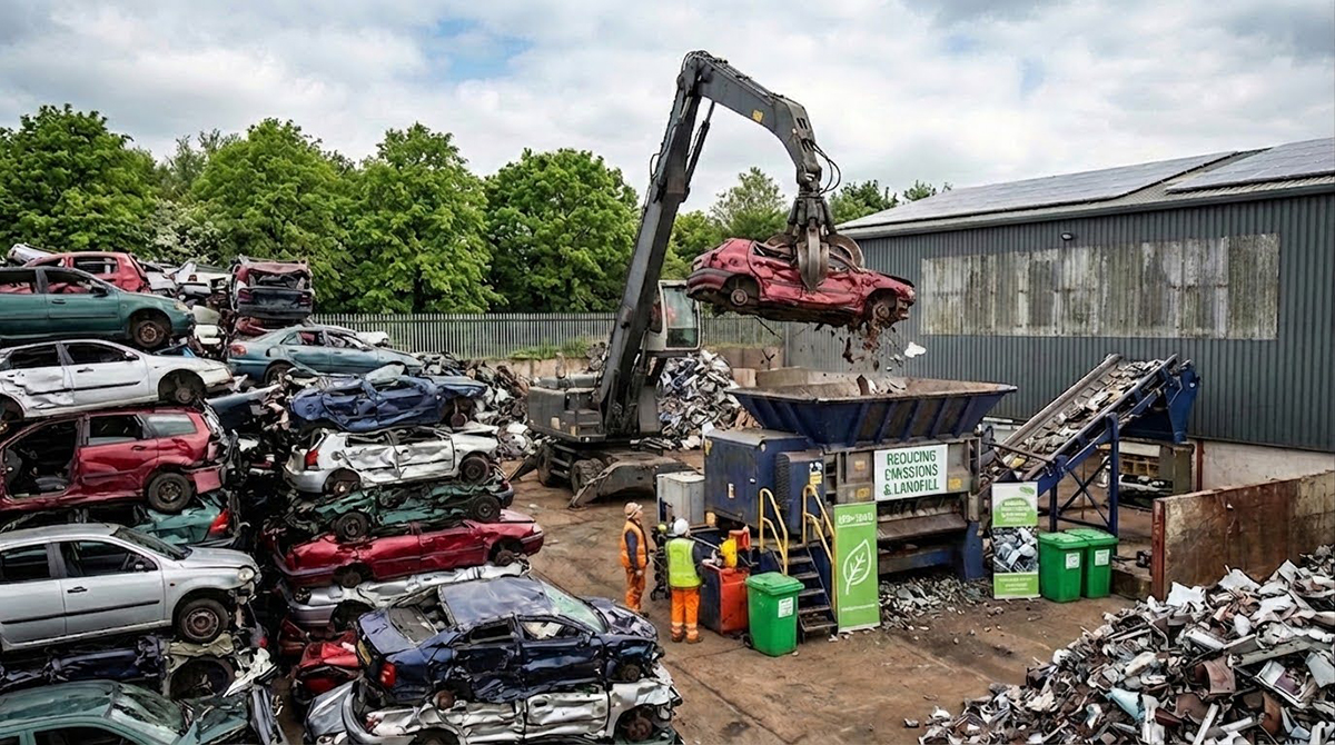 Why Scrap Car Recycling Is Important For The Environment